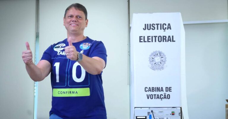 Governador reeleito de São Paulo detalha metas para o novo mandato